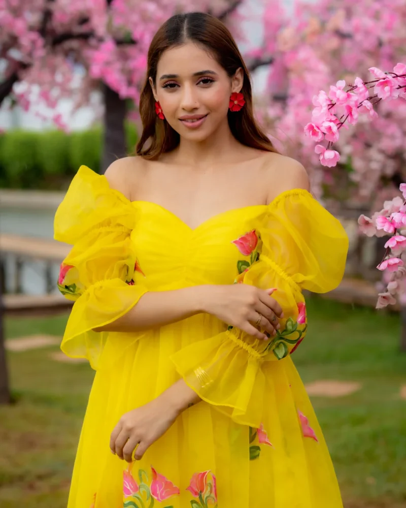 Suja Yellow Maxi Dress - Image 4