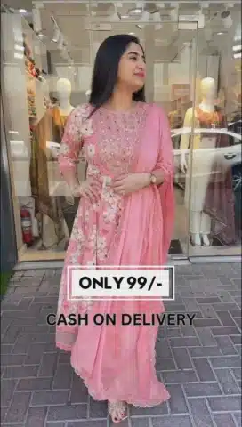 Women's Embroidered And Printed Premium Quality Kurta Set