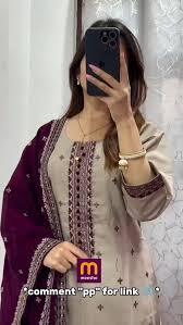 Fiza Gray Kurta Set